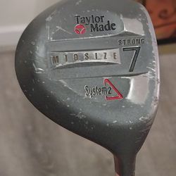 TaylorMade System 2 Midsize Strong 7 wood

