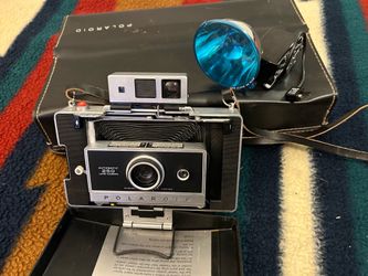 Antique Polaroid 250 Land Camera/Case