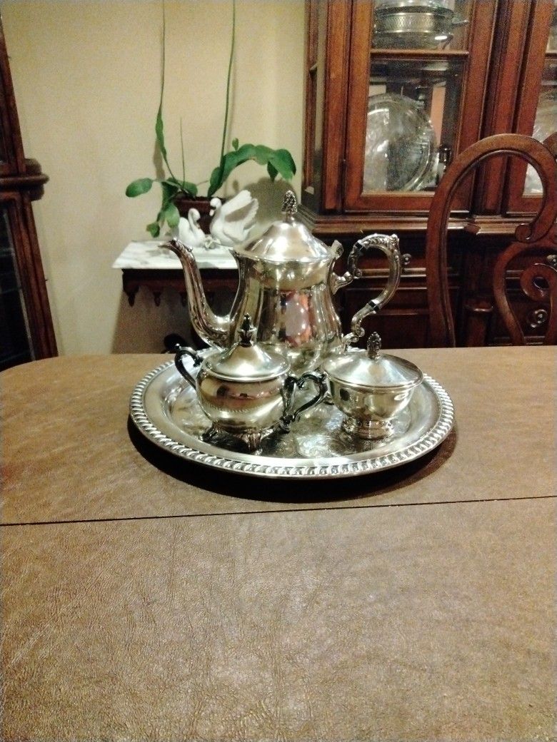 Silver Plated Tea Set (small)