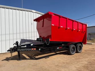 2026 RawMaxx Roll Off Trailer and Bin