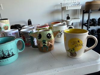 Mixed Lot of Assorted Coffee Mugs