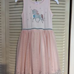 Unicorn Tulle Dress - Dress Elegant Kids Girls Size 7.