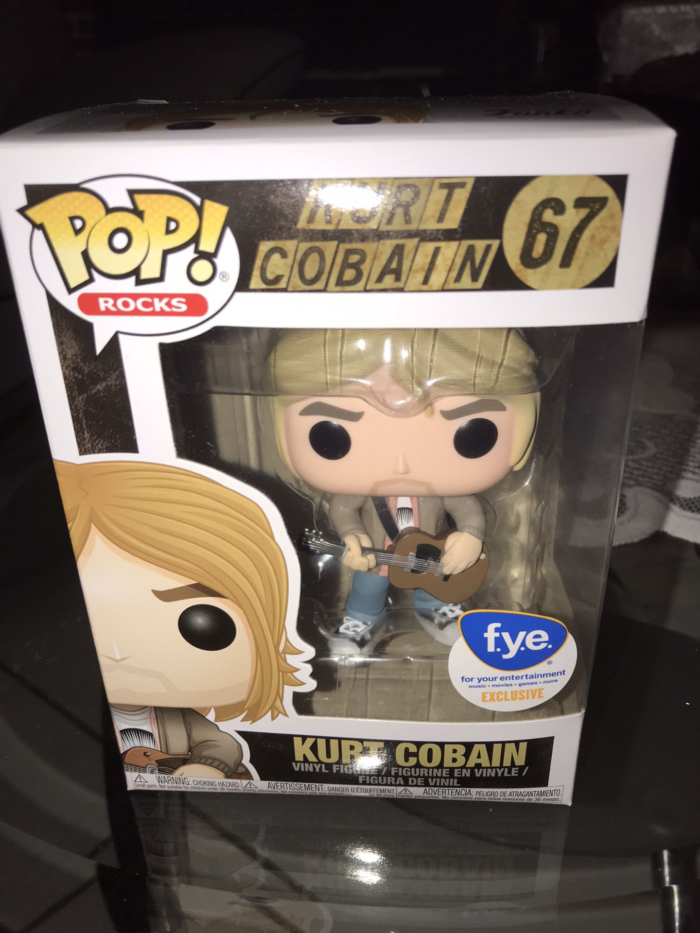 Kurt Cobain F.Y.E. Exclusive POP! #67