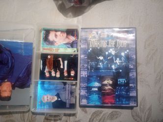 NSYNC Making The Tour DVD and Trading Cards Set