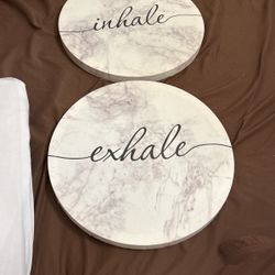 Wall Decor Inhale And Exhale 