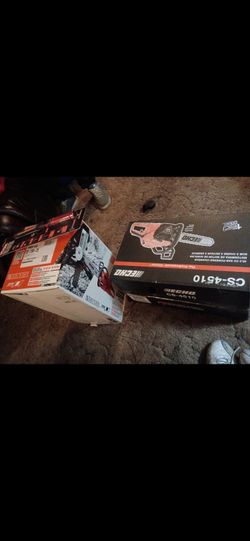 Echo Leaf blower Backpack And Chainsaw