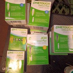 One Touch Delica Plus 30 And 33 Gauge  One Touch Ultra