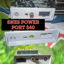 Super Nintendo Power Port Replacement