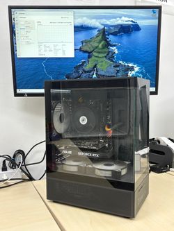 VIPR Tech Gaming Desktop Ryzen 7 2700 RTX 3050 16GB 500GB Black
