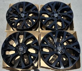 21” Range Rover factory wheels rims gloss black new Sport