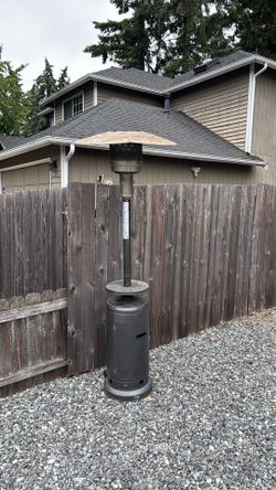 Outside propane heater