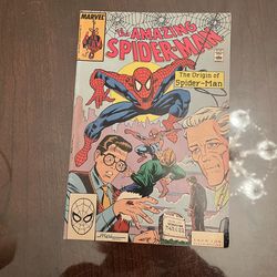 The Amazing Spider-Man The Origin Of Spider-Man Rare Shan Lon Distribution 1989