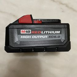 Milwaukee 6.0 $100 OBO