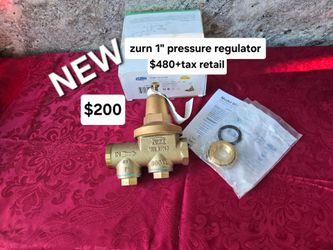 New zurn 1" pressure regulator $480+tax retail