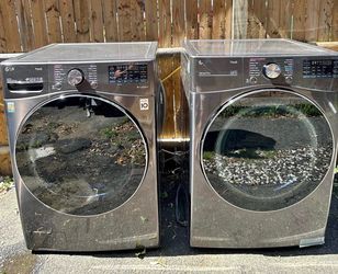 LG ThinQ Washer & Dryer Set
