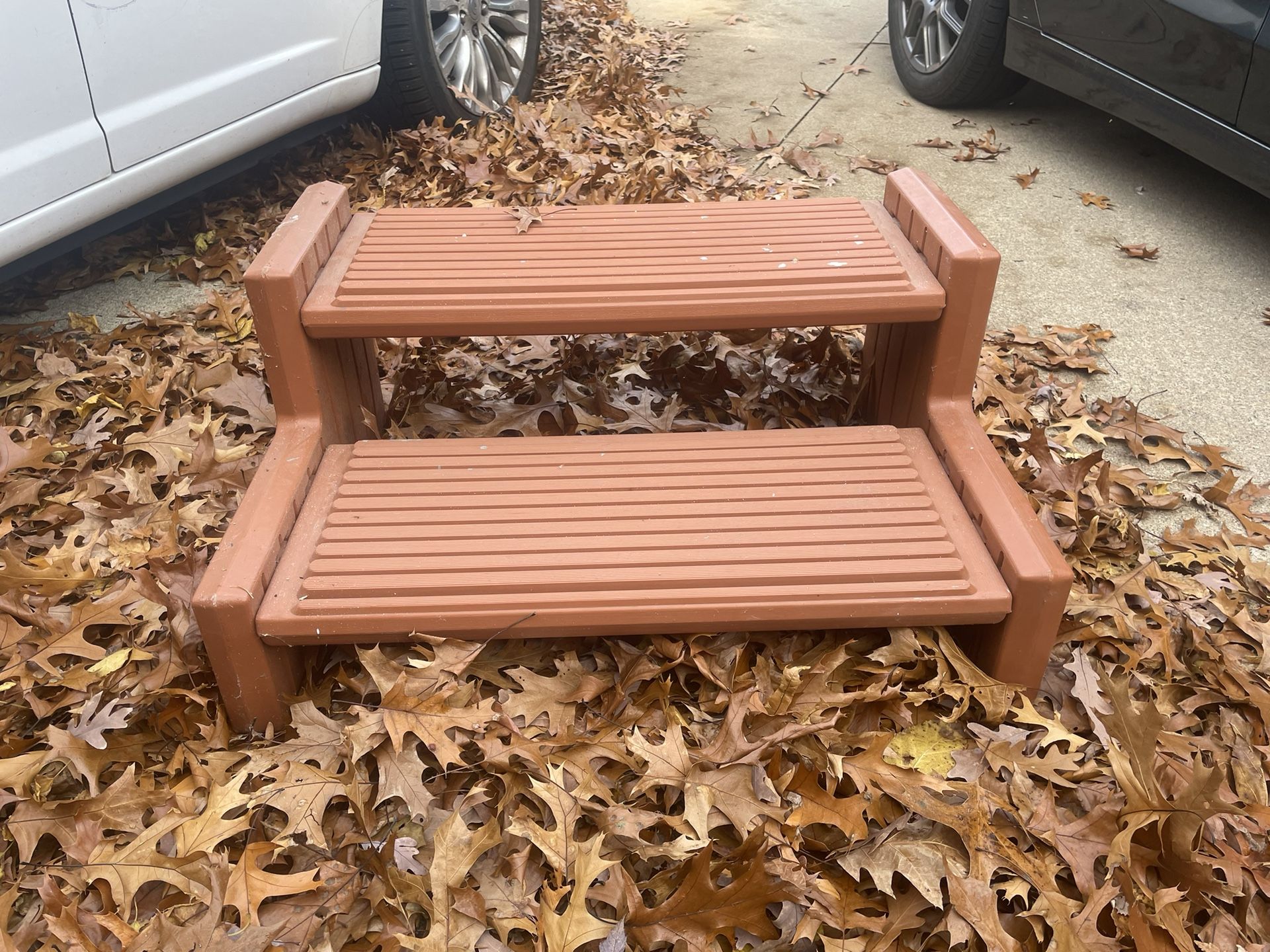 Hot Tub Steps In Good Shape