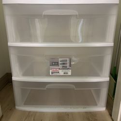 FREE plastic storage bins