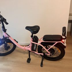 Folding Electric Bike • Fat Tire • Smooth City Commuter