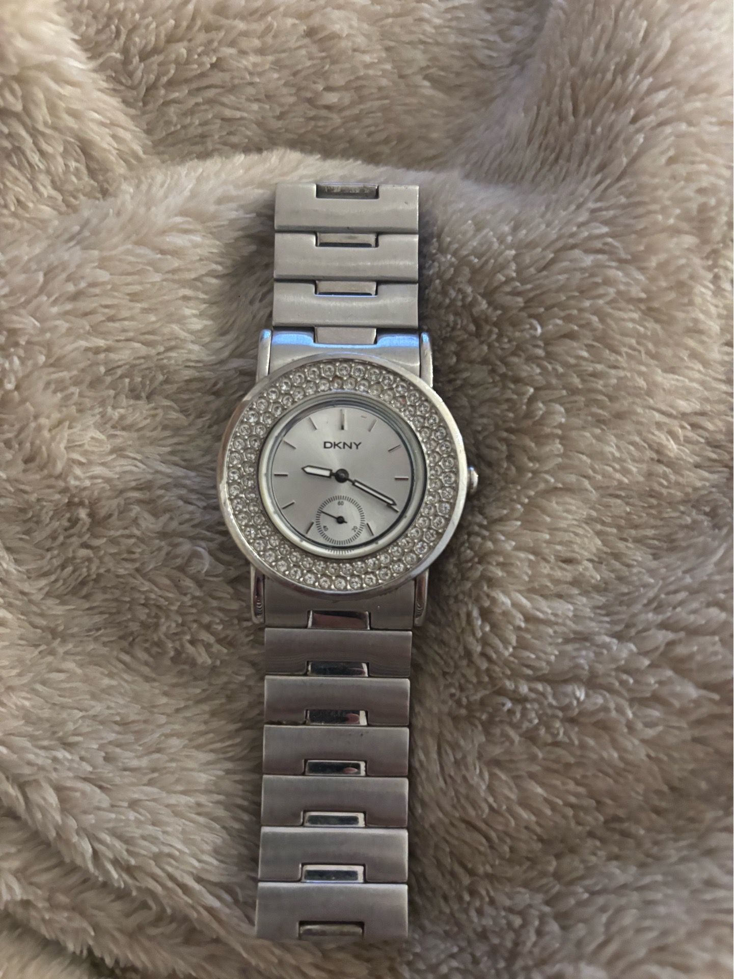 Woman’s DKNY silver watch