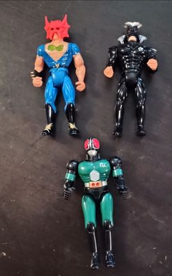 Vintage Action Figures Lot of 3