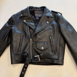 Leather Jacket Size 10