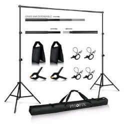 PHOPIK Photo Studio Backdrop Stand, 10ft