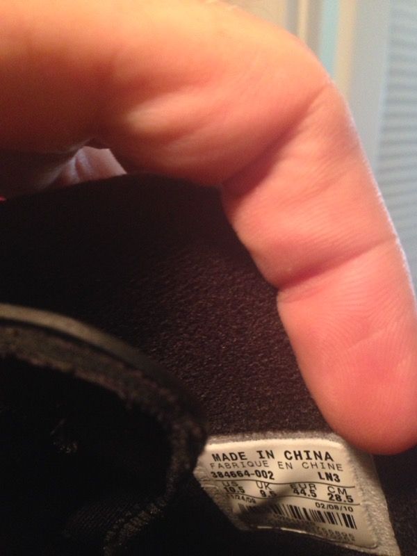 Trade for foamposites sz10-12