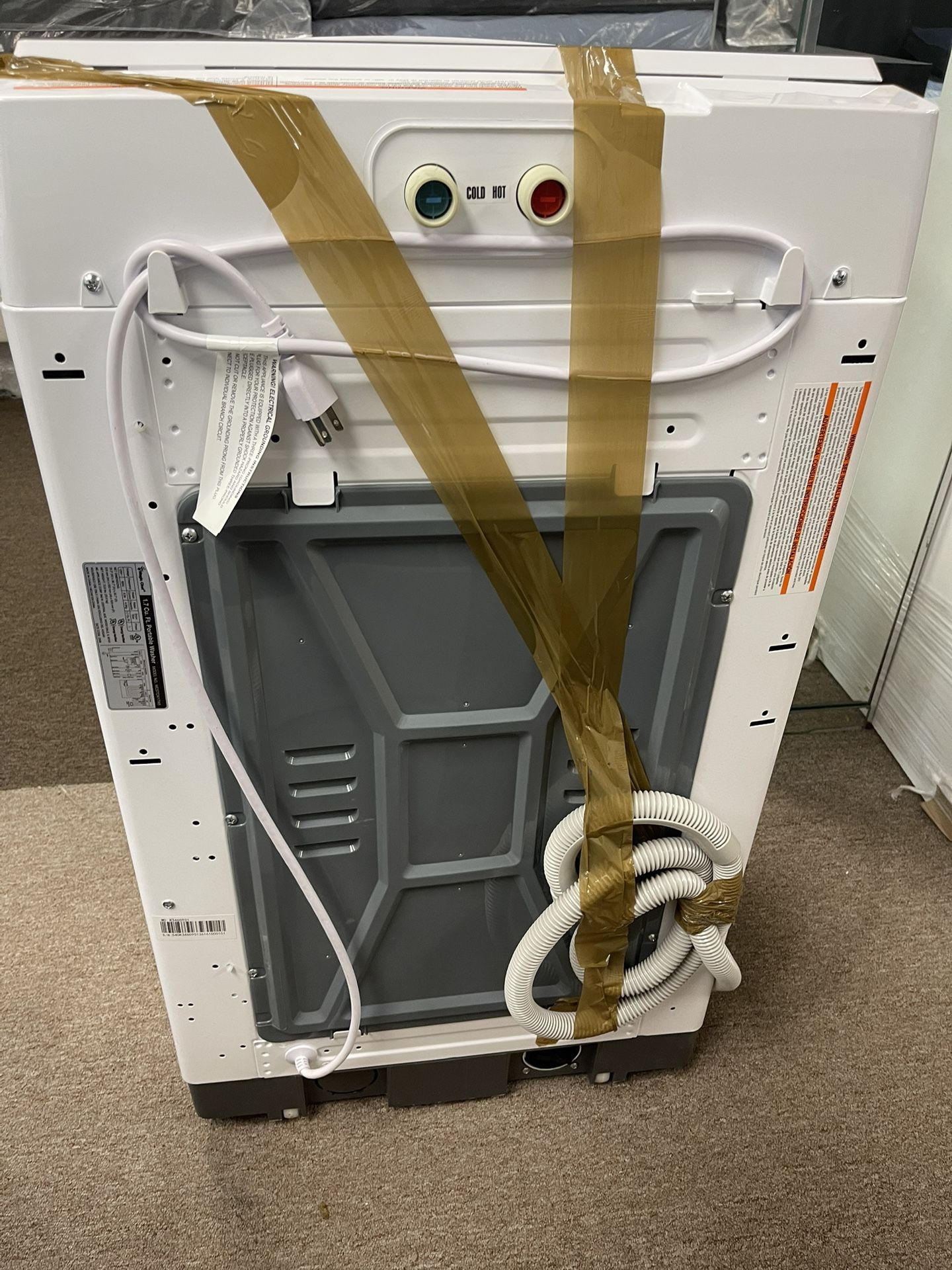 Portable Washer Magic Chef 3.0 CU ft