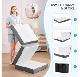 Memory foam mattress single size 25"