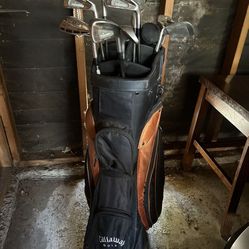 Golf Clubs And Bag