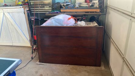 Dark Wood Coffee Table