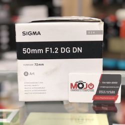 Sigma 50mm F/1.2 E Mount