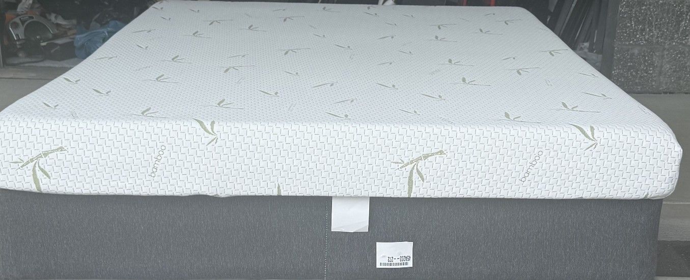 Queen Size Mattress Set Box Spring & Bed Frame Optional 