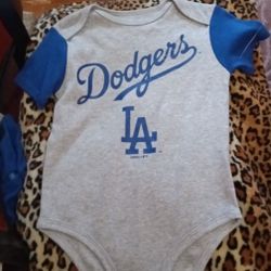 Baby DODGER ONESIE W/BIB