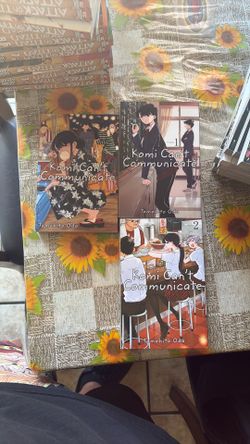 Komi can’t communicate manga volume 1-3