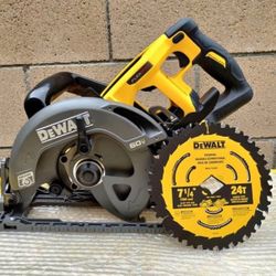 Dewalt New 71/4” Circular Saw 60v Flex Volt - No Battery 