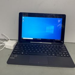 ASUS Tablet Mini Laptop Windows 10 Pro Intel Atom Z3740 @1.33GHz 2.00gb Memory 60gb HDD 
