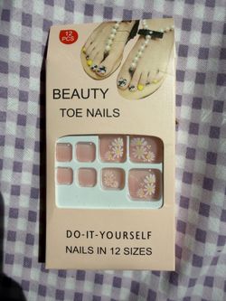 Toe press ons