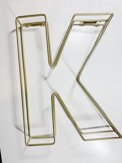 Gold Wire Wall Decor K