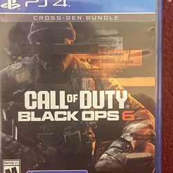 Call Of Duty Black Ops 6 For PS4
