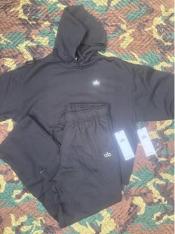 Black Alo Set Size Xl Hoodie and Sweats