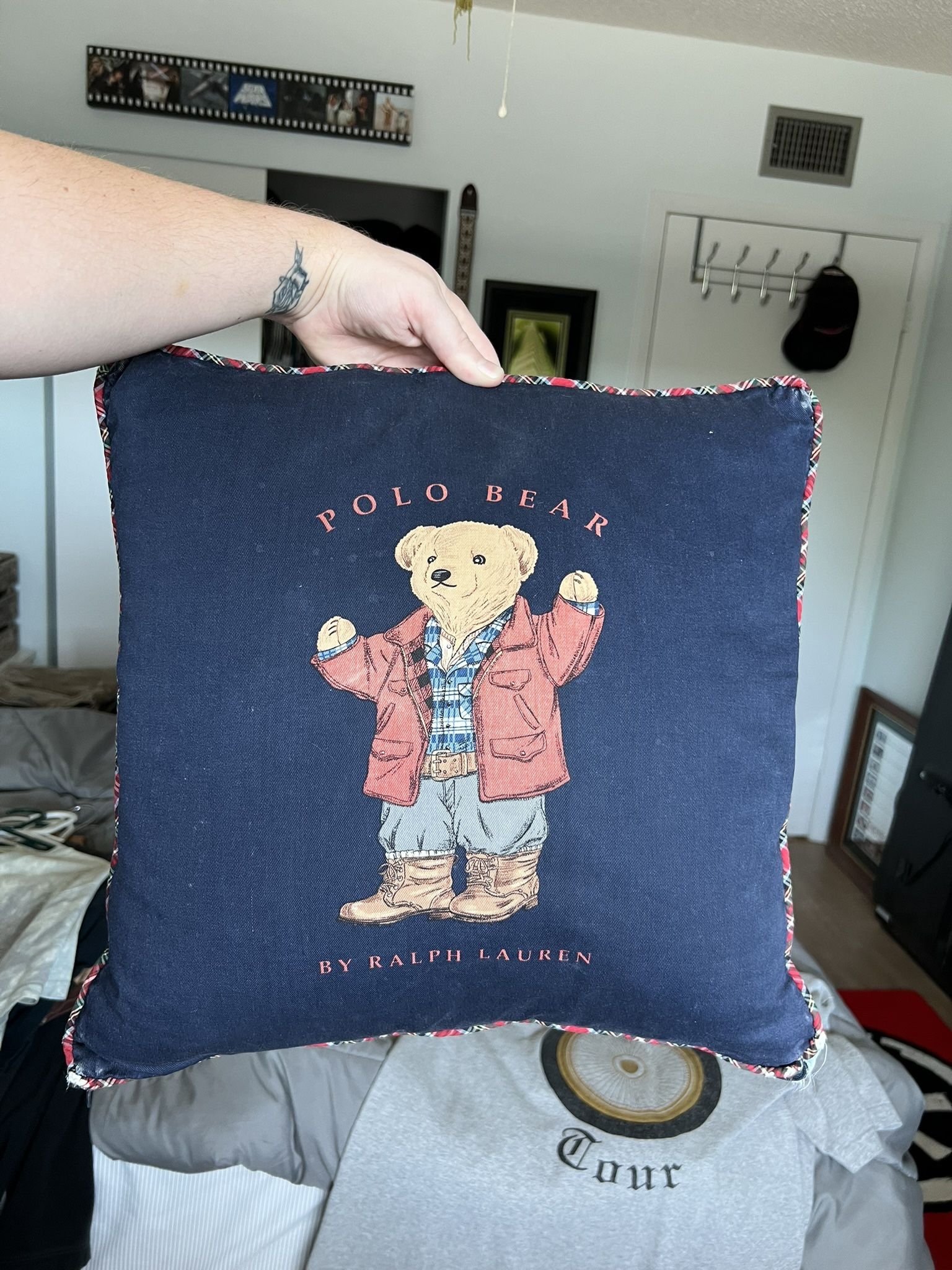 Polo Bear Ralph Lauren Pillow