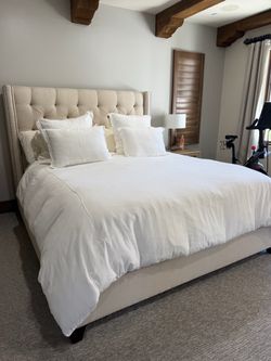 Pottery Barn Cal king Bedframe