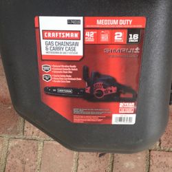 16” Craftsman  Gas 2 Stroke Chainsaw 