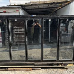 Commercial 5 Door Fridge