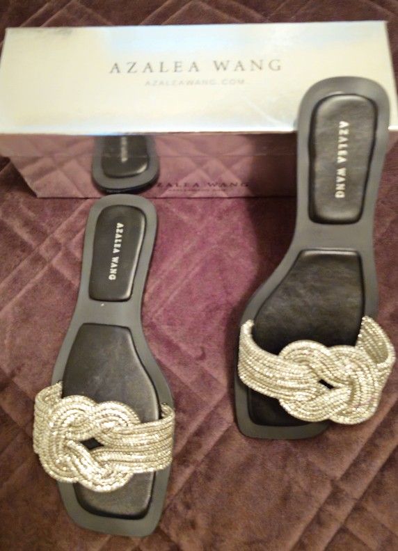 Flat Sandal Silver