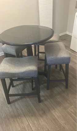 Table and chairs