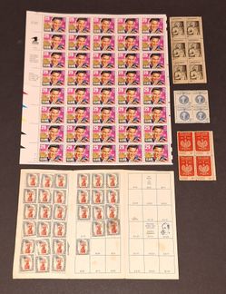 🔥 Stamps Elvis Copernicus United States Saving Stamp Album Poland's Millennum 🔥