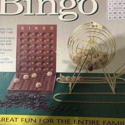 Old Tyme Bingo Game 