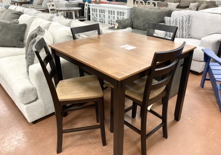 New Table & 4 Stools — SPECIAL 